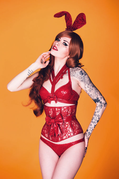 Artifice Products - PVC thigh corsets – Artifice Clothing